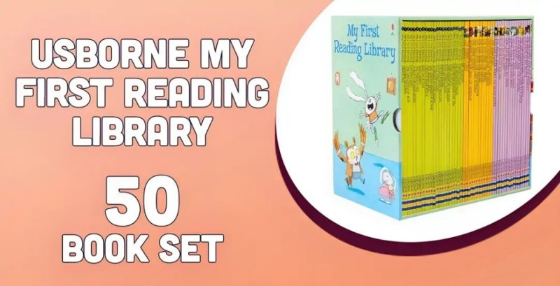 Usborne分级读物《我的第一个图书馆 My First Reading Library (课本+练习册+音频) 》-儿童教育网